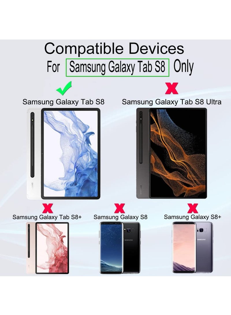 Ibywind Screen Protector For Samsung Galaxy Tab S8 11 Inches With 2Pcs Tempered Glass Fingerprint Reader Easy To Install - Image 2