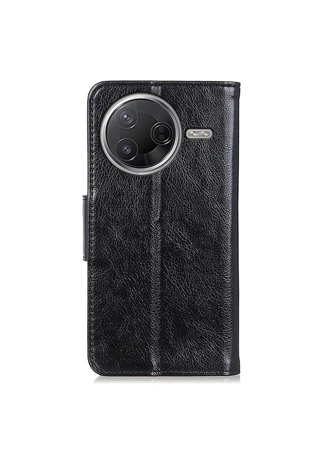 اس-توب جراب لهاتف Redmi K80 / K80 Pro، جراب هاتف جلدي قلاب أفقي من نسيج نابا - Image 3