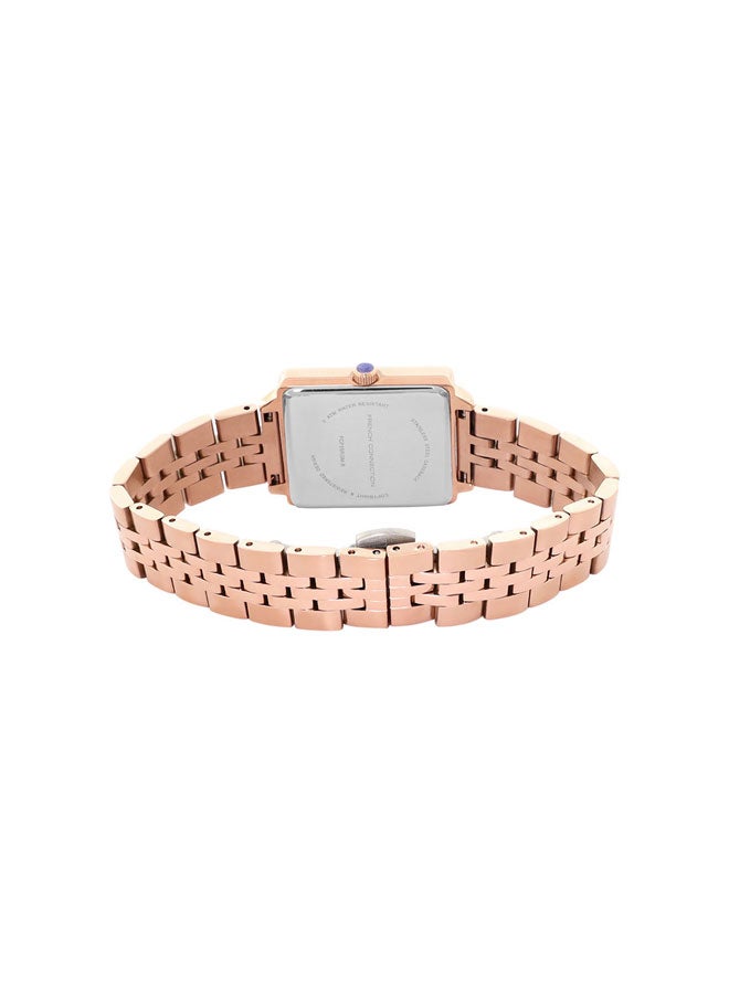 French Connection 28mm Women's Quartz Watch with Black Dial - Image 3