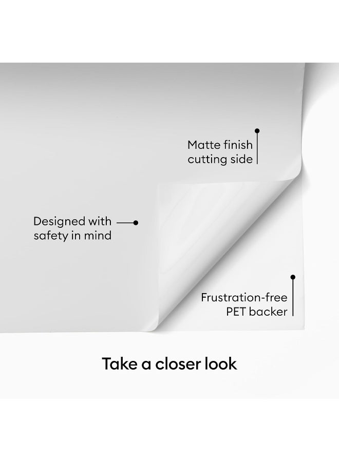 Cricut® Value Permanent Vinyl, White (12 in x 10 ft) - Image 4