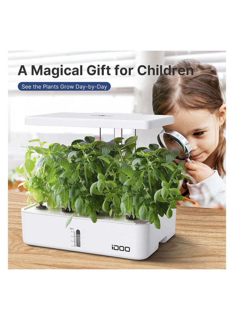 iDOO 12 Pods Hydroponics Growing System Indoor Herb Garden with 23W LED Grow Light  - Image 5