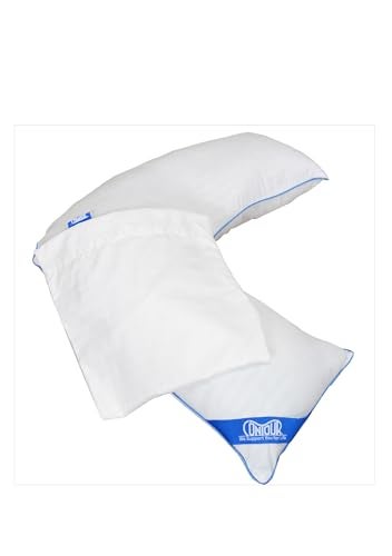 Contour Products L Pillow Case, White, Made Specifically for The Contour Products L-Shaped Body Pillow - Image 2