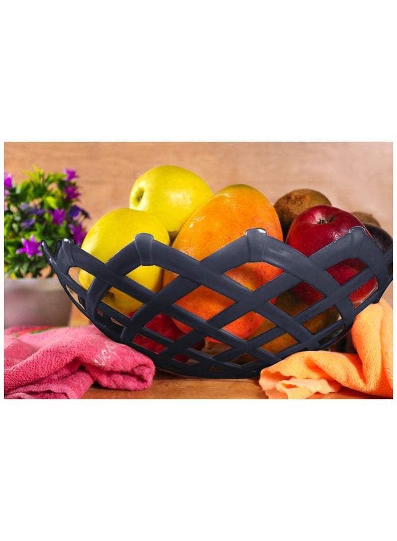 أم بي بوله فاكهه مدوره بلاستيك قطعتين - Image 1