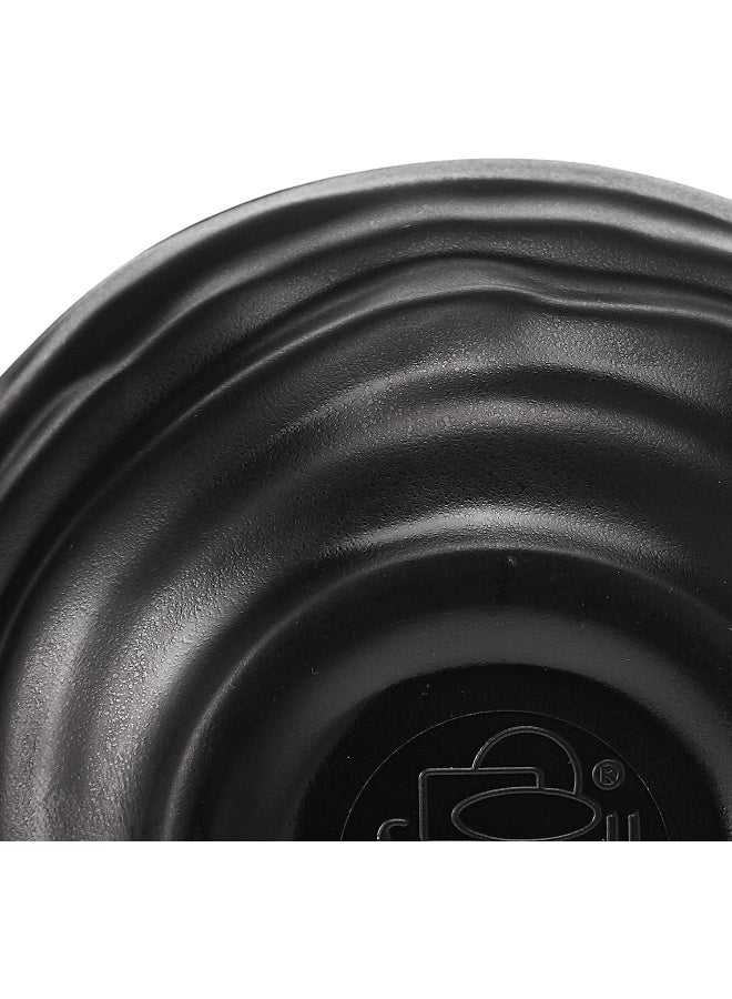 SERVEWELL MELAMINE HORECA PERSIAN SER. BOW L-5.75" BLACK - Image 4