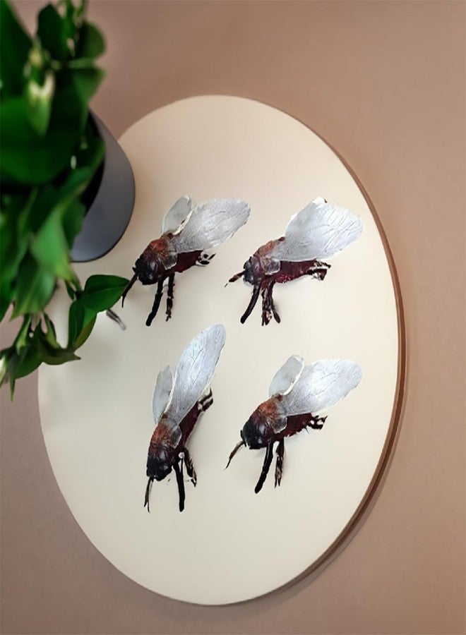 BITONA® Mini Insects Honey Bee Fly Figure Playing Set for Kids or hallooween Parties or Make Your 3D Project Learning (Pack of 4 Piece) - Image 1
