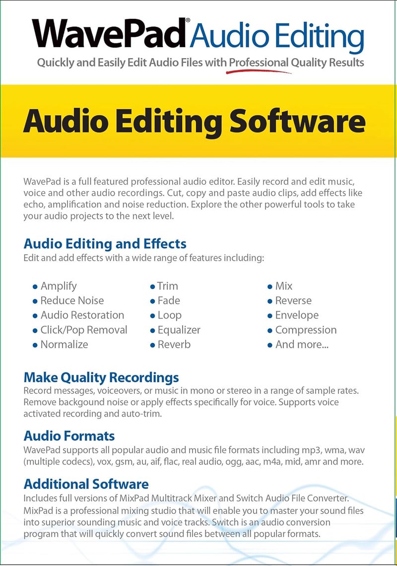 NCH Software Wavepad 5 - Image 4