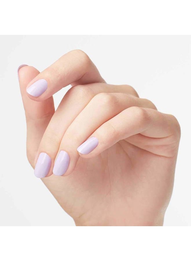 OPI Nail Lacquer Polly Want a Lacquer? | Opaque Soft Purple Crème Chip Resistant Nail Polish | Fiji Collection - Image 4