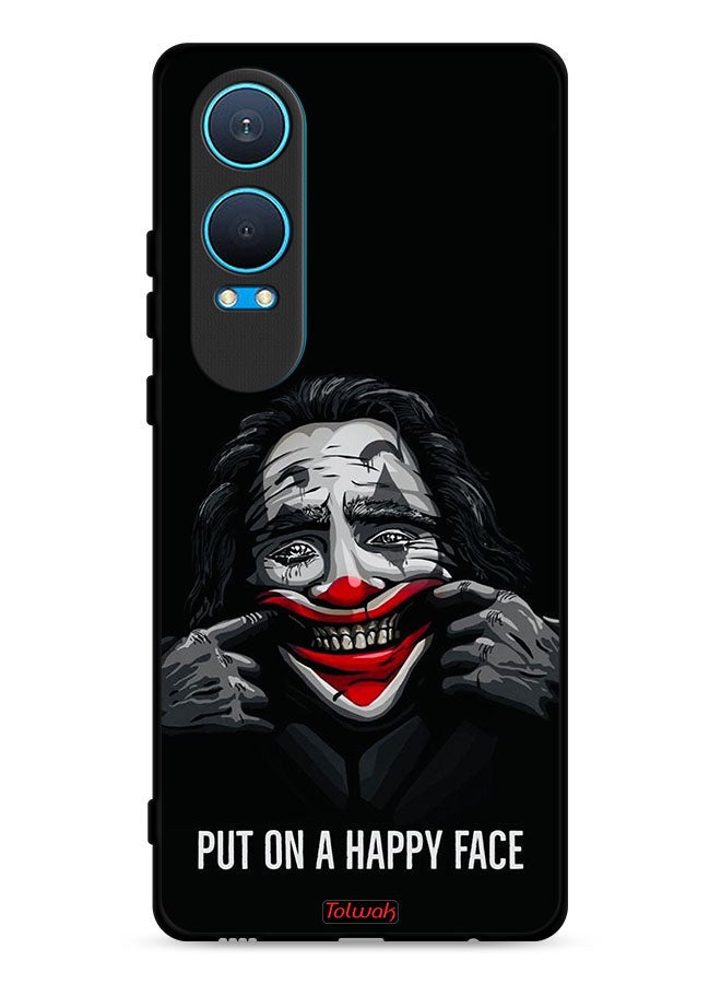 Tolwak OnePlus Nord CE4 Lite 5G Protective Case Cover Put On Happy Face - Image 1