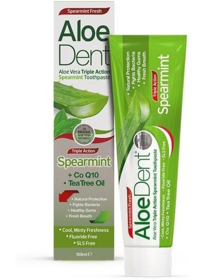 Aloe Dent Aloedent Spearmint Child Toothpaste, 100 ml - Image 4