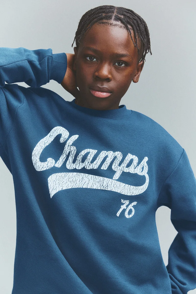 H&M Washed-look sweatshirt