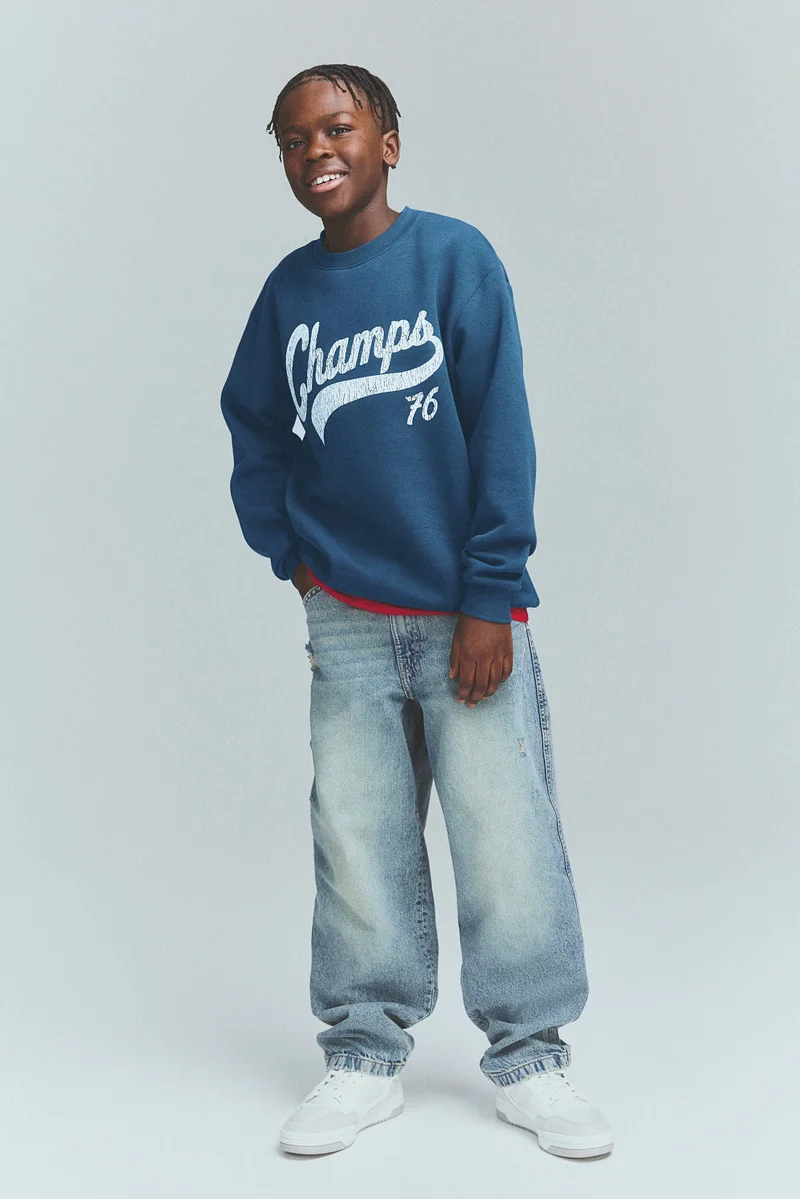 H&M Washed-look sweatshirt