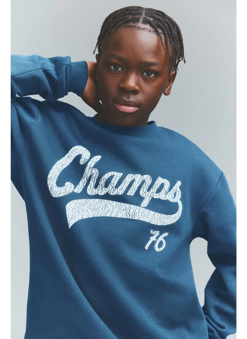 H&M Washed-look sweatshirt