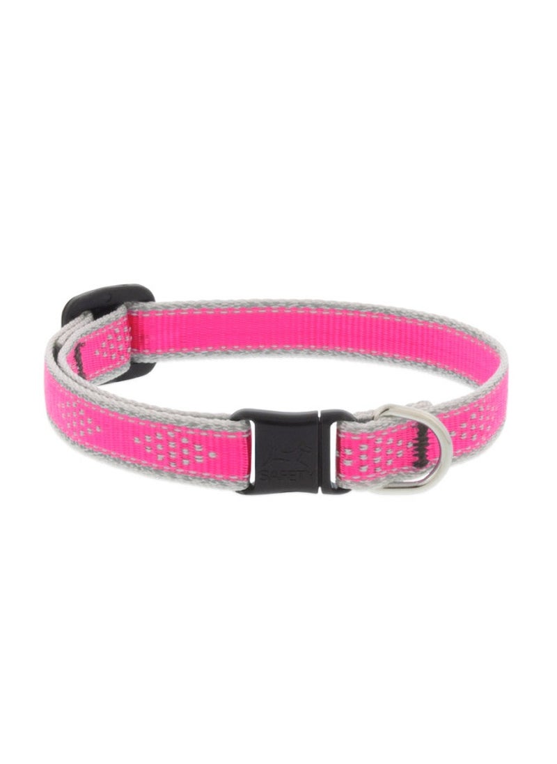 Lupine Pet Reflective Safety Cat Collar – Pink Diamond 