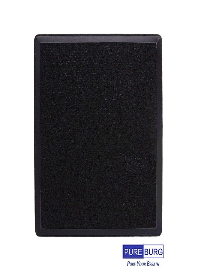 PUREBURG فلتر بديل PUREBURG RFHAP603 متوافق مع أجهزة تنقية الهواء ECOSELF HAP603، عبوة من 4 فلاتر H13 HEPA كربون نشط، ترشيح ثلاثي المراحل لتنقية الهواء من الغبار والمركبات العضوية المتطايرة - Image 3