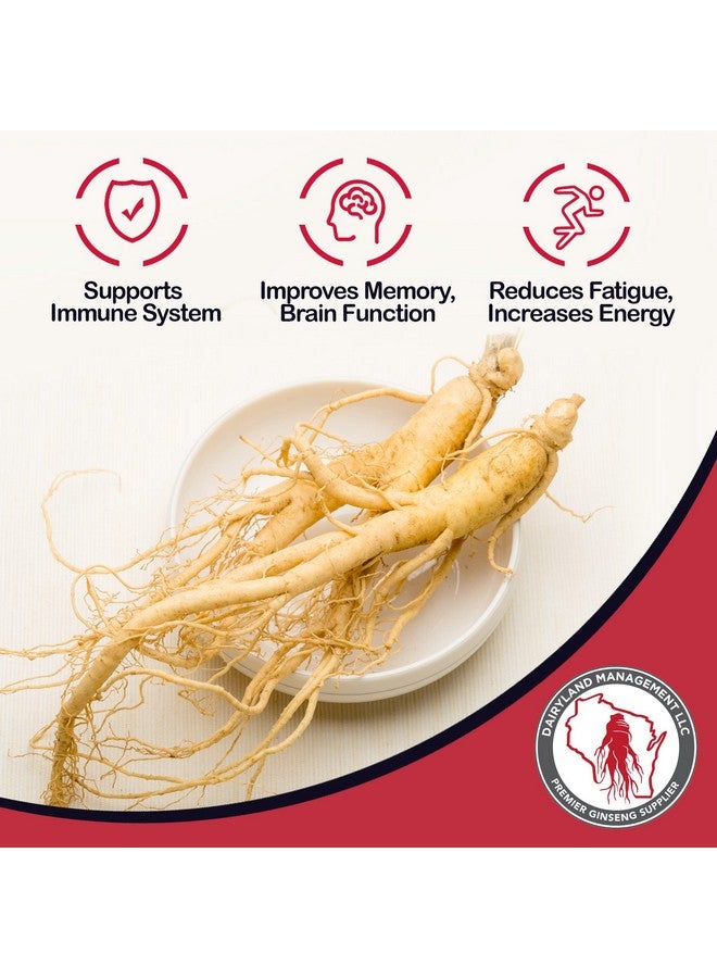 Dairyland Management LLC Ginseng Slices 4 Oz Pack Wisconsin Ginseng Slices Authentic American Ginseng Nongmo Gluten Free Ginseng Root Slices Use This Herbal Supplement In Soup Tea Congee - Image 4