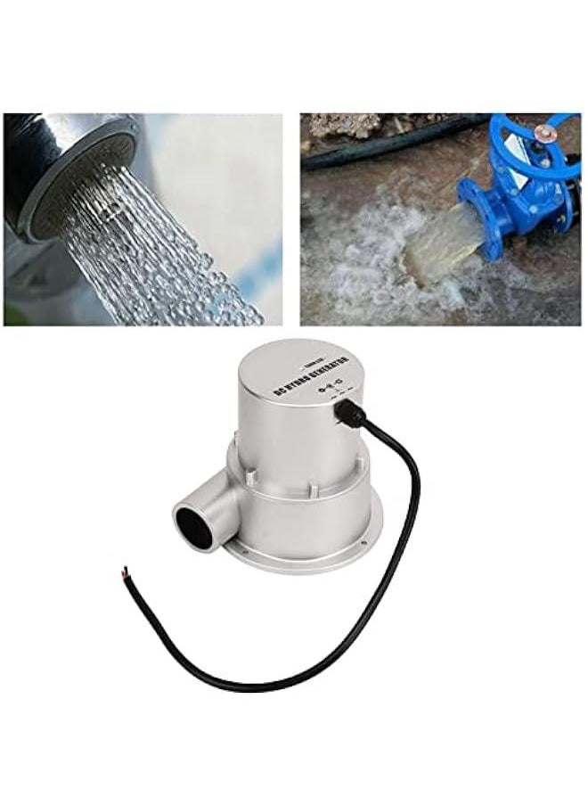 Generic Water Turbine Generator, Permanent Magnet Brushless Motor Remote Control Water Hydro Generator 12V 24V Battery Charging Micro Hydroelectric Generator for Garden (SJ18A)  - Image 5
