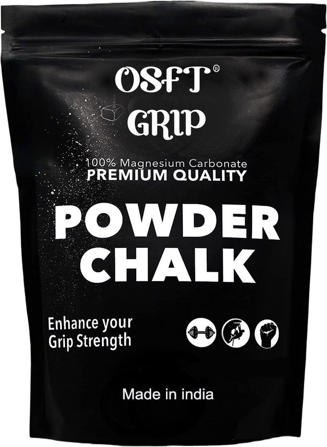 OSFT مسحوق كربونات المغنيسيوم من OSFT، طباشير رياضي لرفع الأثقال، تمارين اللياقة البدنية المتقاطعة، الجمباز، تسلق الصخور، تمارين رفع الأثقال، تمارين التسلق الحر، البلياردو، الرقص على العمود (300 غرام (عبوة واحدة)) - Image 4