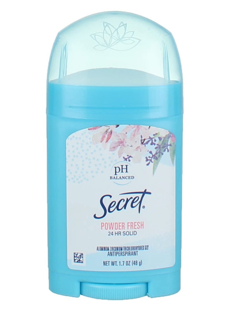 سيكريت مزيل عرق بودرة فريش صلب مضاد للتعرق 48 جم