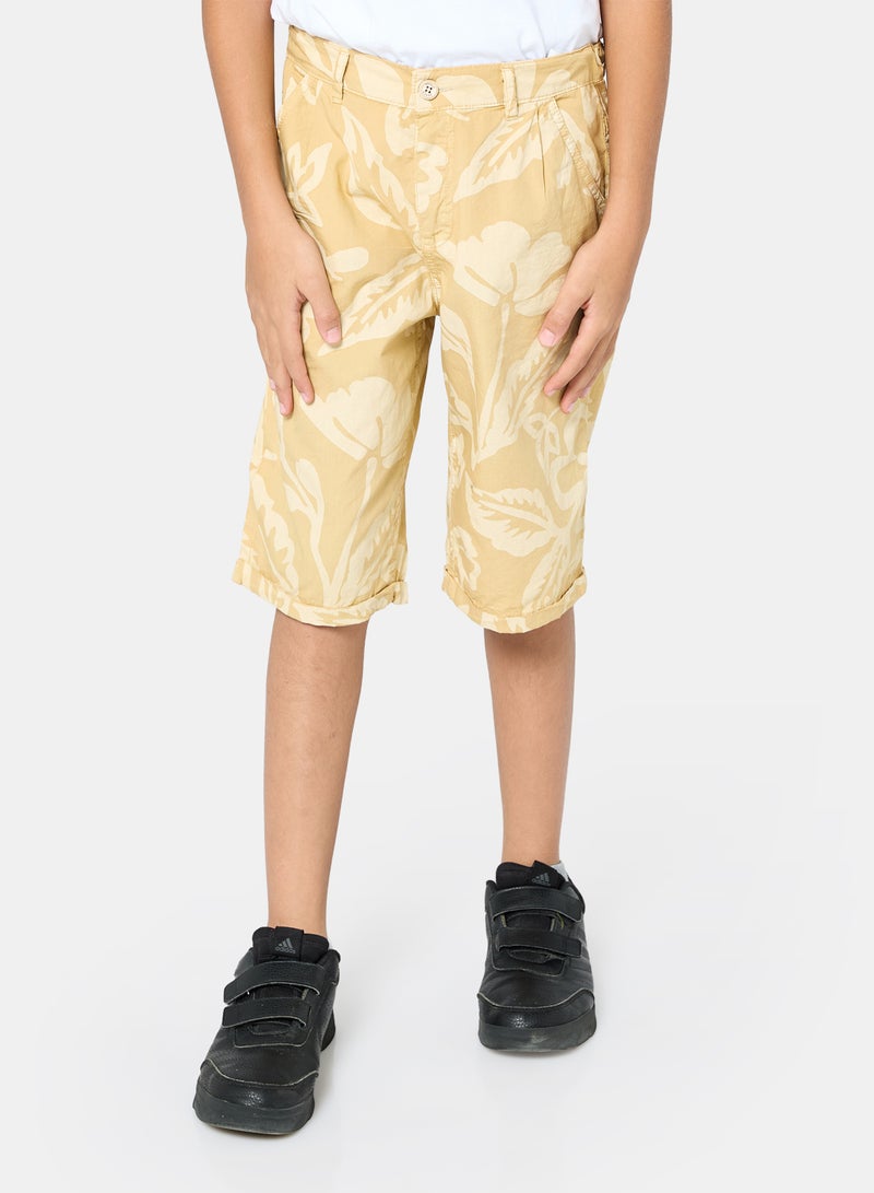 Panco Boys PALM Printed Shorts - Image 1