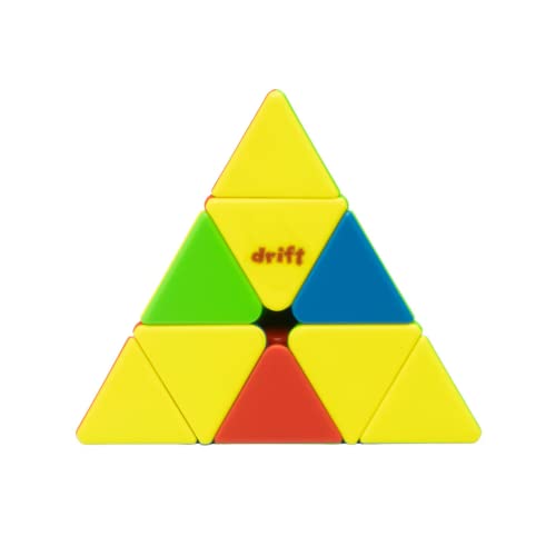 Cubelelo Drift Pyraminx M (Magnetic) Puzzle | Toys for Kids 4 5 6 7 8 to 14 Years Old & Above Boys Girls All Ages | Stickerless Pyramid Triangle High Speed Gift Cube Toy | Travel Friendly - Image 2