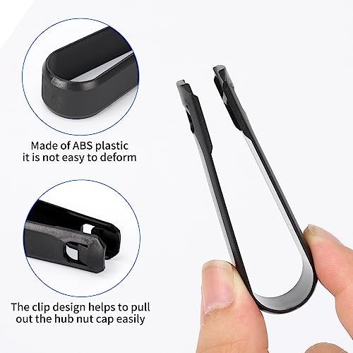 ANCKNE Lug Nut Cap Cover Removal Tool Set Nut Caps Lug Puller, with “3+1” Lug Nut Cover Removal Tool, Wheel Hub Cap Removal Tool Suitable for Most of Types of Cars - Image 4
