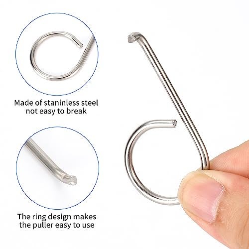 ANCKNE Lug Nut Cap Cover Removal Tool Set Nut Caps Lug Puller, with “3+1” Lug Nut Cover Removal Tool, Wheel Hub Cap Removal Tool Suitable for Most of Types of Cars - Image 5