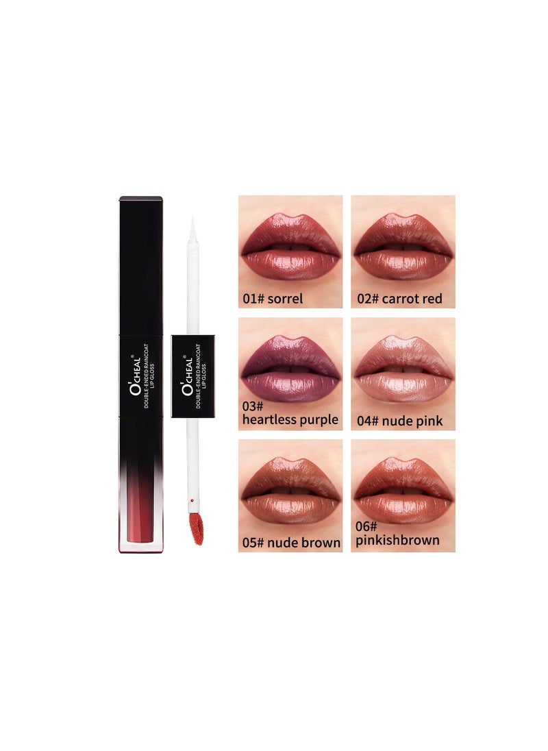 Me Now Dual Ended Longwearing Matte Liquid Lipgloss Multicolour  - Image 2