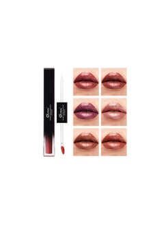 Dual Ended Longwearing Matte Liquid Lipgloss Multicolour