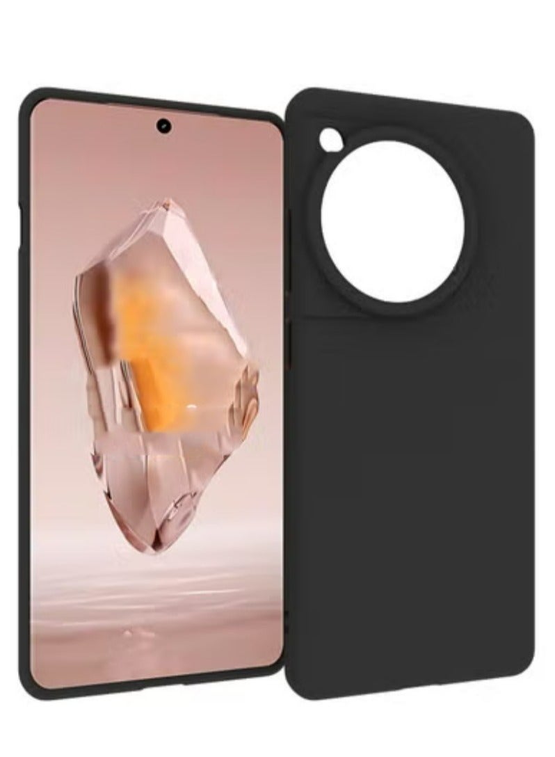 Case Cover for OnePlus 12R 5G, Frosted Design + Raised Full Camera Protection + Slim Thin Soft Mobile Phone Cover - Image 1