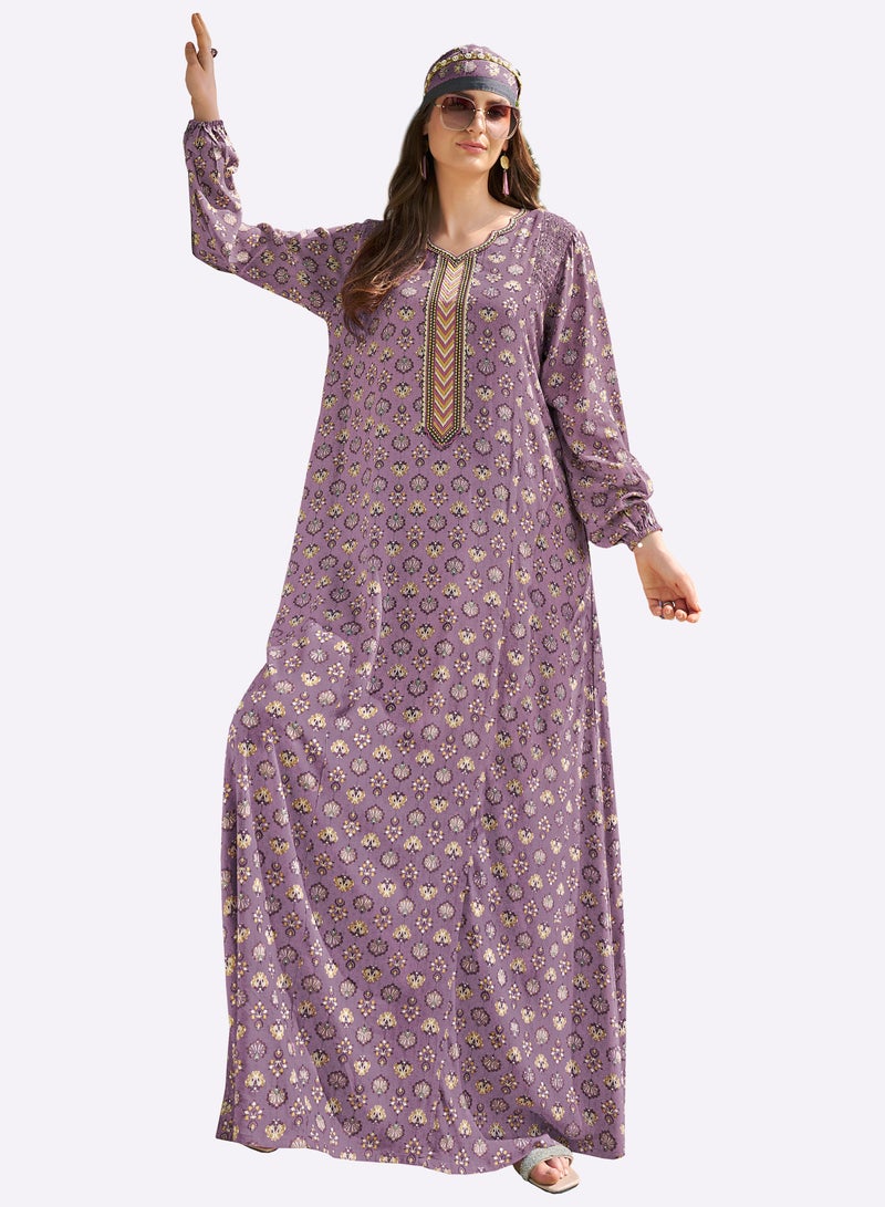 Sara Arabia Retro Jalabiya - Image 1