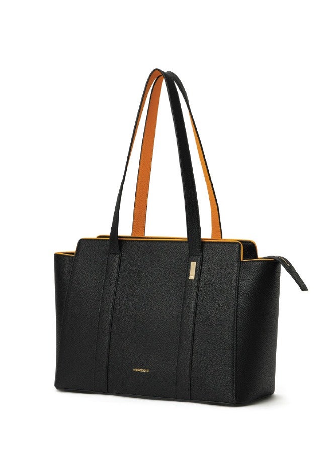 Mokobara MOKOBARA The Sunflower Tote Bag | Lightweight for Daily use and Work with Luggage Sleeve and 14" Laptop Compartment for Women (Crypto 2.0)  - Image 1