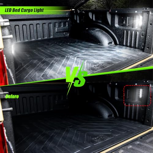 ATLEDLT LED Truck Bed Lights Compatible with 2015-2025 F150, 2017-2025 F150 Raptor, F250 & F350 Super Duty Pickups | 6000K White LED, Bright Cargo Bed Lamps 2-PACK - Image 4