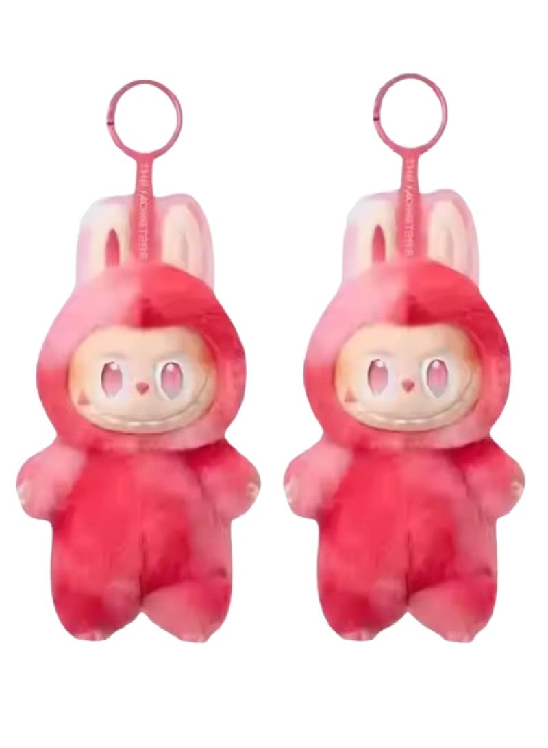 Pop Mart x Bobo & Coco Labubu The Monsters Big into Energy Series Love Vinyl Plush PendantPack Of 2