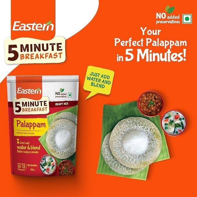Eastern ميكس بالابام الشرقي 5 دقائق - خليط فطائر الأرز الكيرالي الأصيل، 200 جرام - Image 4