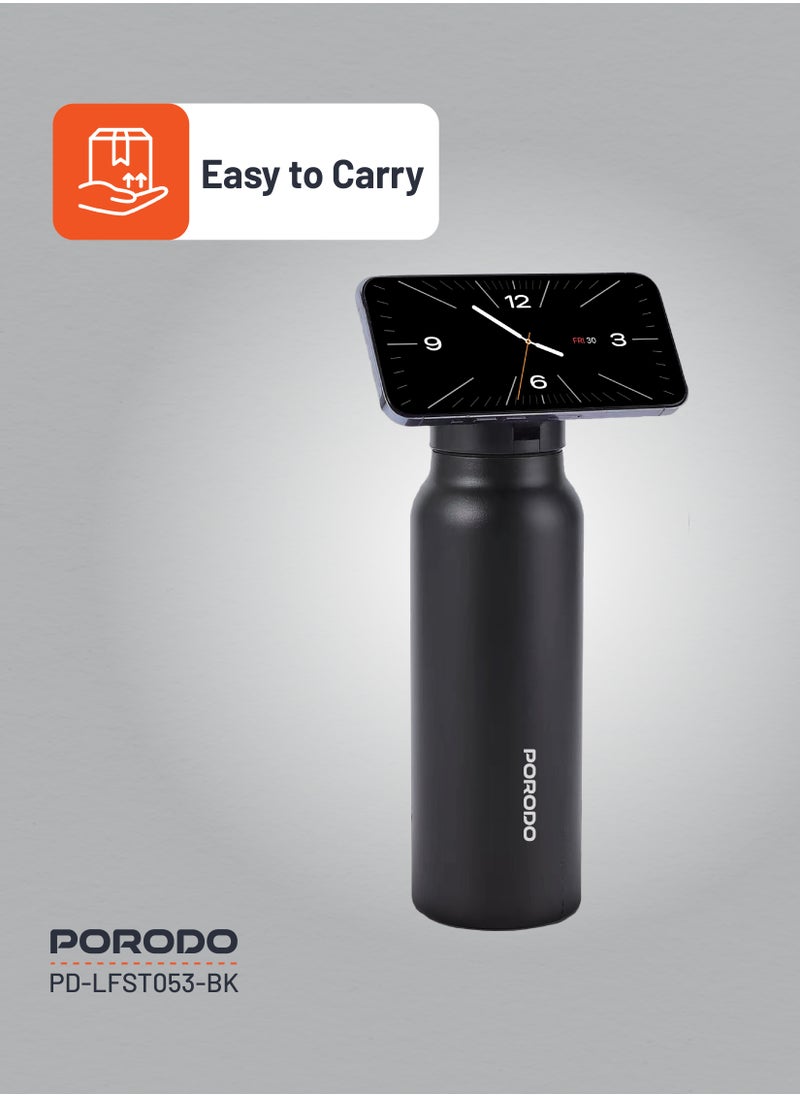 Magnetic Mount Water Bottle 700ml / Works With Magsafe / Stable / Double Wall / Keeps Cold and Warm - Black - pzsku/Z4CDEC058473E7ED64323Z/45/_/1738762238/f4b58808-8399-4cc6-8af0-bb4b39bf7f82