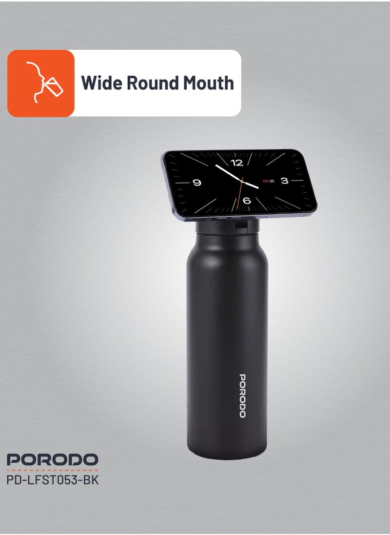 Magnetic Mount Water Bottle 700ml / Works With Magsafe / Stable / Double Wall / Keeps Cold and Warm - Black - pzsku/Z4CDEC058473E7ED64323Z/45/_/1738762242/f87c54a2-60dc-41a6-97be-47afb573f8ef