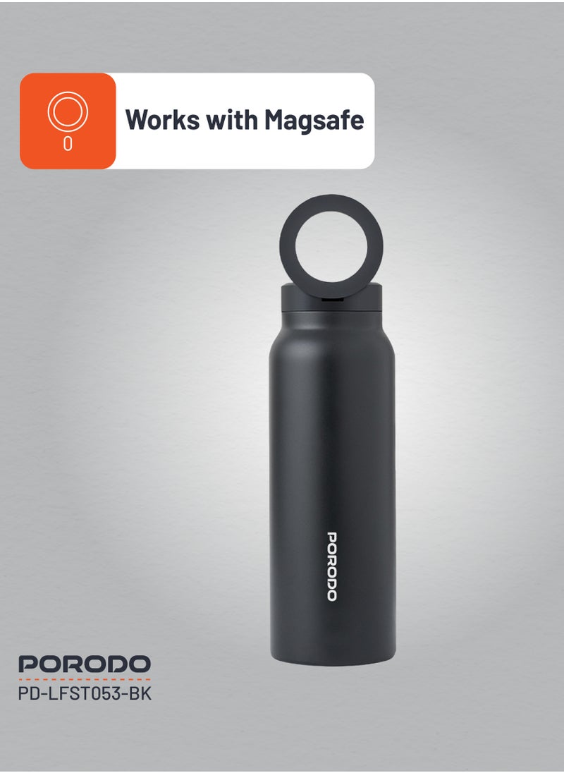 Magnetic Mount Water Bottle 700ml / Works With Magsafe / Stable / Double Wall / Keeps Cold and Warm - Black - pzsku/Z4CDEC058473E7ED64323Z/45/_/1738762243/d0a9ce70-e14a-4901-9c0e-eacfc66e5450