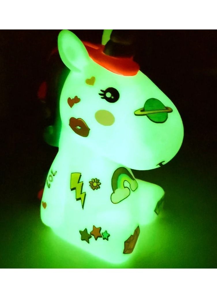 Style 4 Ever Style 4 Ever Unicorn DIY Kit Glow in the Dark  - Image 3