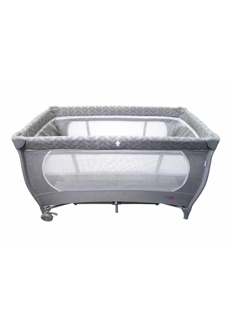 Everything For Kids - Folding Travel Baby Bed With Two Levels Adjustable Height - Image 1