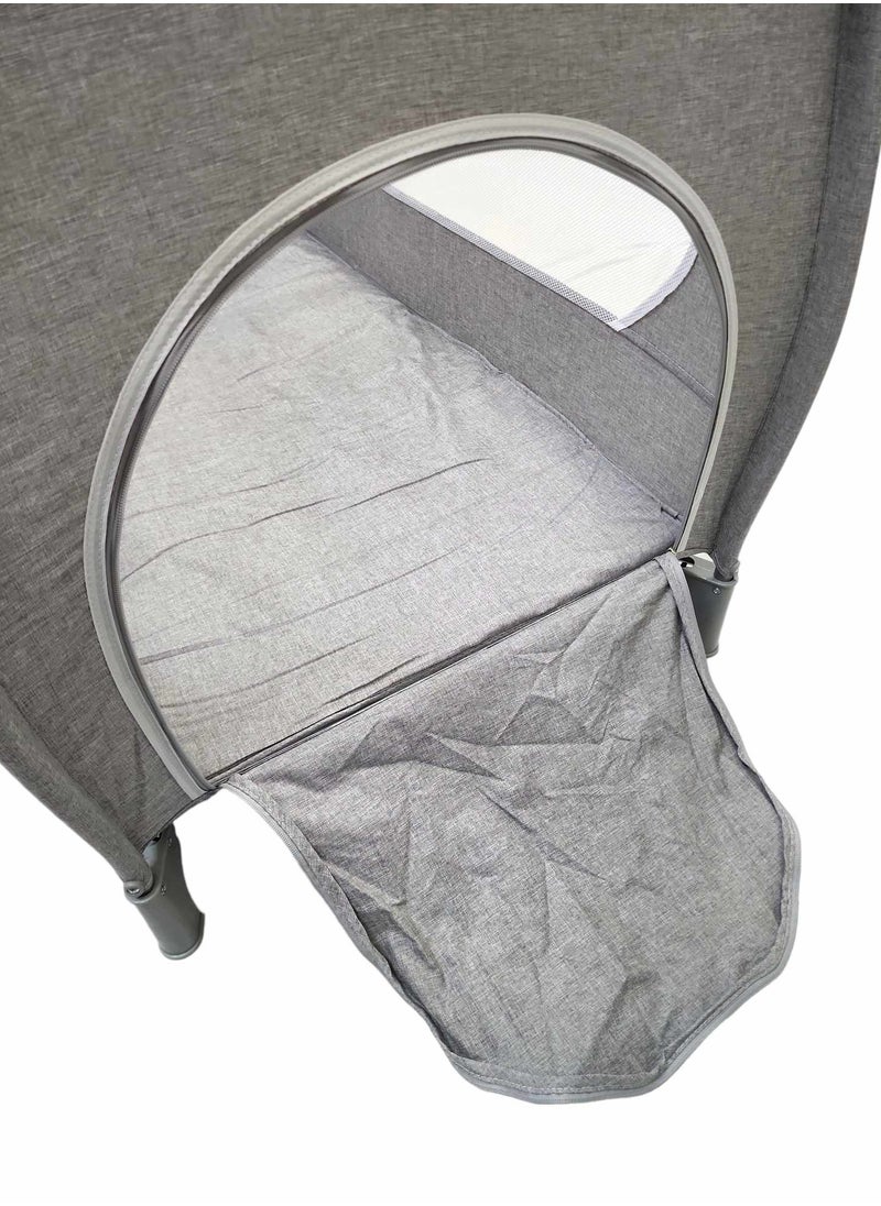 Everything For Kids - Folding Travel Baby Bed With Two Levels Adjustable Height - Image 1