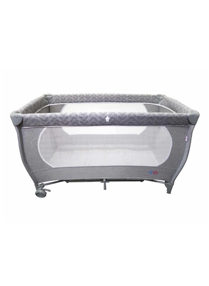 Everything For Kids - Folding Travel Baby Bed With Two Levels Adjustable Height - Image 1