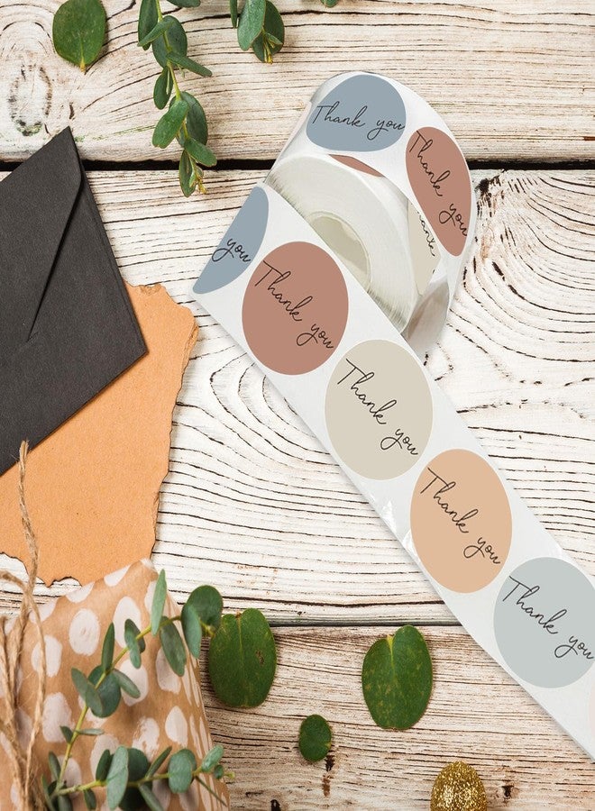 Starboling Thank You Sticker,500pcs 1.5Inch Morandi Thank You for Supporting My Small Business Stickers,for Supporting My Business Supplies Packing,Envelopes,Gift Wraps and Crafts（Morandi） - Image 4