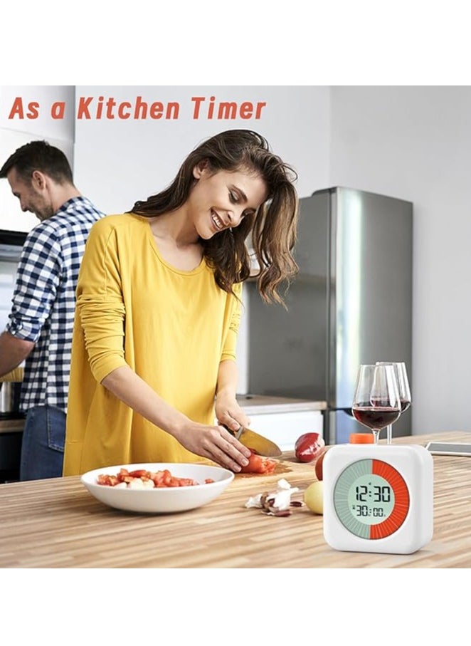 Generic - 60-Minute Visual Timer, Classroom Timer, Countdown Timer for Kids and Adults, Time Management Tool for Home, School, or Work - Image 1
