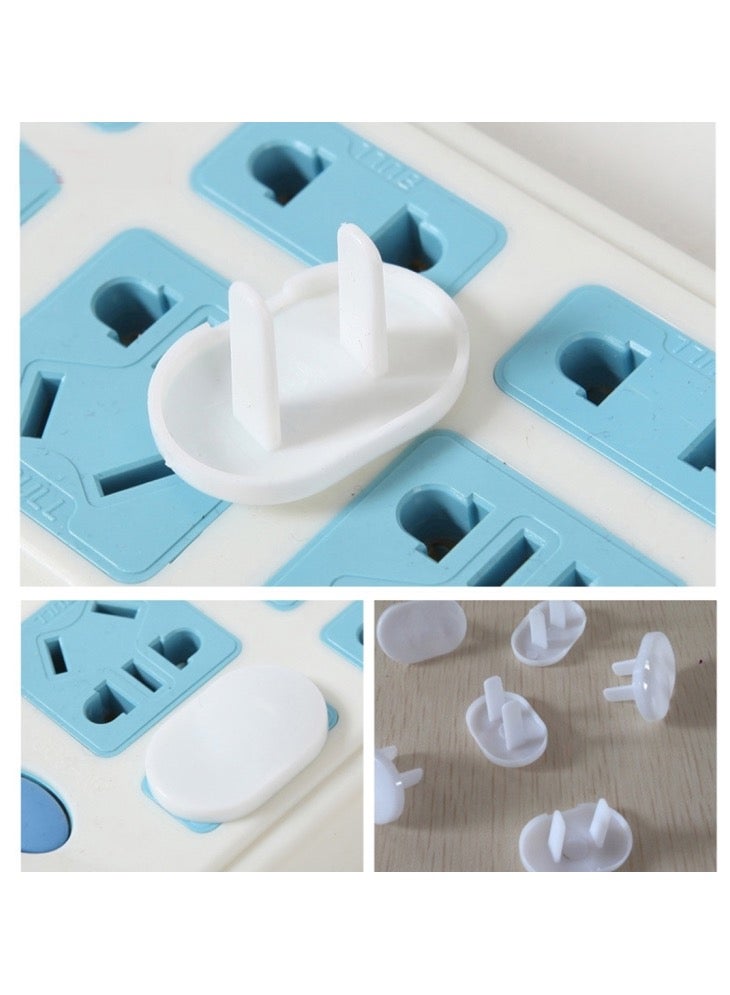 100 PCS 2 Hole Baby Electric Sockets Outlet Plug Safety Protection Cover for US Plugs  - Image 4