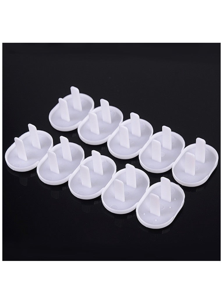 100 PCS 2 Hole Baby Electric Sockets Outlet Plug Safety Protection Cover for US Plugs  - Image 2