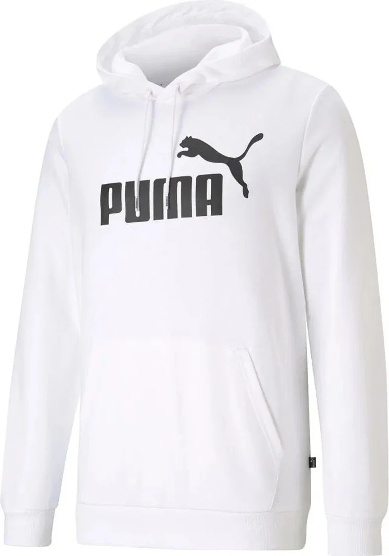 بوما Ess Big Logo Hoodie Tr White Men's Sweatshirt 58668802