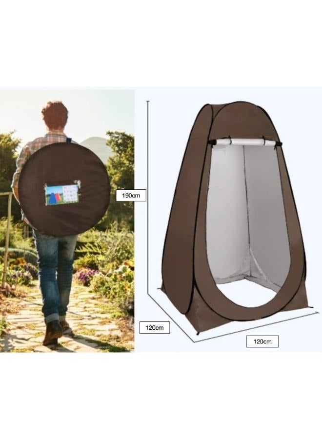 Generic Portable Rainproof Sunscreen Camping Tent Change Clothes Shower Size: 120*120*190cm  - Image 2
