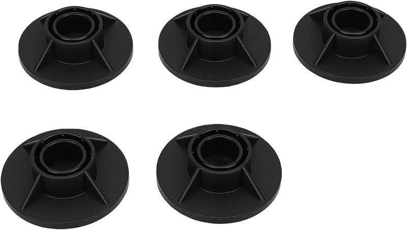 Zerodis Swimming Pool Parts P61010 Vertical Pressure Distribution Plastic Above Ground Pools Replacement Support Legs for Round and Square Steel Frame Pool Leg End Caps 5Pcs Leg End - Image 2