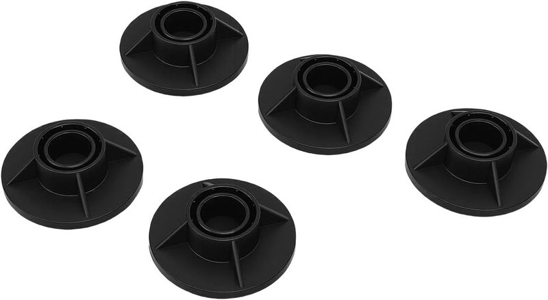 Zerodis Swimming Pool Parts P61010 Vertical Pressure Distribution Plastic Above Ground Pools Replacement Support Legs for Round and Square Steel Frame Pool Leg End Caps 5Pcs Leg End - Image 3
