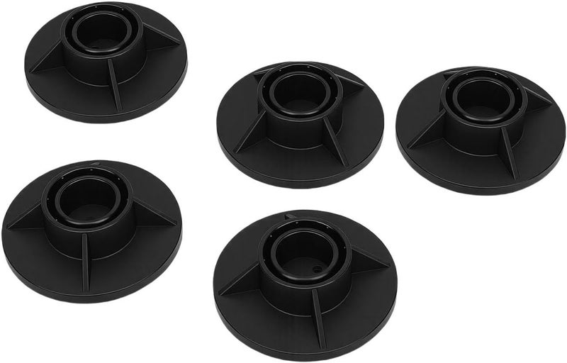 Zerodis Swimming Pool Parts P61010 Vertical Pressure Distribution Plastic Above Ground Pools Replacement Support Legs for Round and Square Steel Frame Pool Leg End Caps 5Pcs Leg End - Image 4